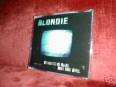 RARE BLONDIE CD S NOTHING IS REAL BUT THE GIRL NEWMINT