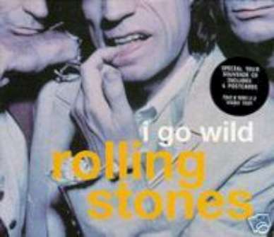 ROLLING STONES CD S I GO WILD UK TOUR EDIT W/ POSTCARDS