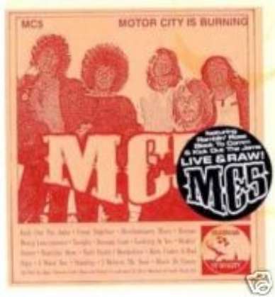 MC5 CD MOTOR CITY IS BURNING UK DIGIPK +STICKER SEALED