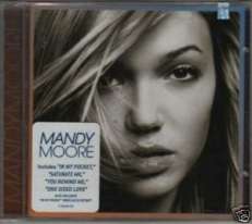 MANDY MOORE ECD S/T + STICKER & VIDEO SEALED JON SECADA