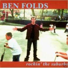 RARE BEN FOLDS CD S ROCKIN' THE SUBURBS PROMO ONLY NM