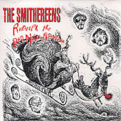 SMITHEREENS CDS RUDOLPH THE RED NOSED REINDEER PROMO NM