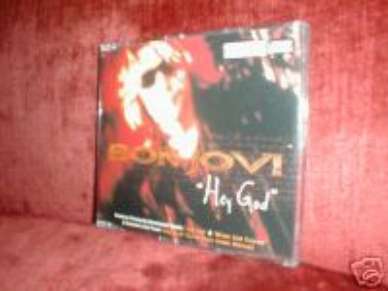 RARE BON JOVI CD SINGLE HEY GOD LTED # ENGLAND NEW MINT