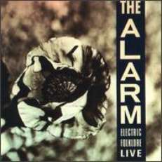 THE ALARM PIC CD ELECTRIC FOLKLORE LIVE 1ST PRESS 1988