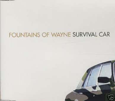 FOUNTAINS OF WAYNE CD S SURVIVAL CAR 3 TRK UK IMP +DEMO