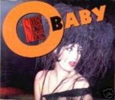 SIOUXSIE & THE BANSHEES CD S O BABY ENGLAND W/ STICKER