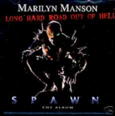 MARILYN MANSON CDS LONG HARD ROAD OUT OF HELL NEW SPAWN