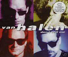 VAN HALEN CD S DON'T TELL ME 2 +LIVE GERMAN SAMMY HAGAR