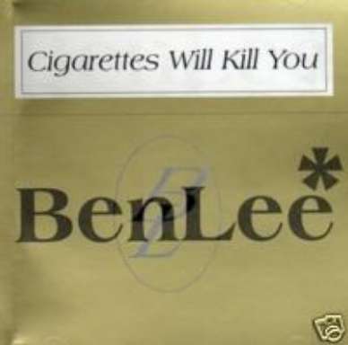 BEN LEE CD S CIGARETTES WILL KILL YOU UK IMPORT SEALED