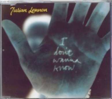 JULIAN LENNON ECD S I DON'T WANNA KNOW 2 UK 3TRK EP NEW