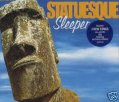 SLEEPER CDS STATUESQUE CD1 UK STICKER NEW TRAINSPOTTING