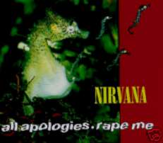 NIRVANA CDS ALL APOLOGIES + 2 GERMAN PREV UNRELEASED VG