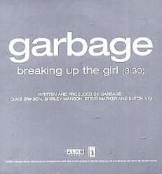 RARE GARBAGE CD S BREAKING UP THE GIRL PROMO ONLY 2001