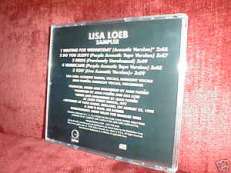 LISA LOEB CD 5 SONG SAMPLER PROMO +UNREL TRX & ACOUSTIC