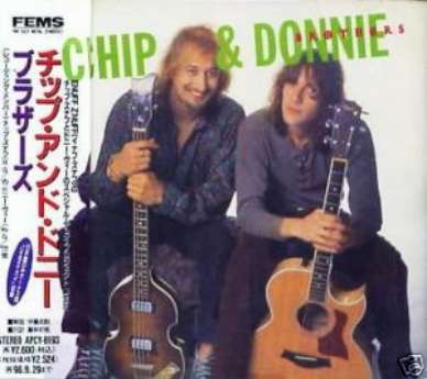 ENUFF Z'NUFF CD CHIP & DONNIE BROTHERS JAPAN  OBI STRIP